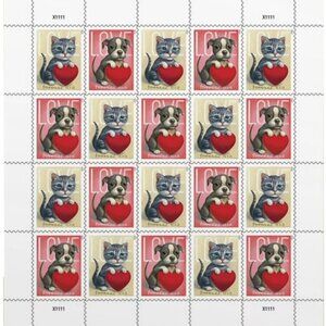 Love 2023 USPS Forever Postage Stamps 1000